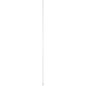Platinum 3 mm Round Bezel-Set 2-Station 16-18" Necklace Mounting – image 6