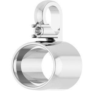Platinum 8x6 mm Oval Cabochon Pendant Mounting – image 4
