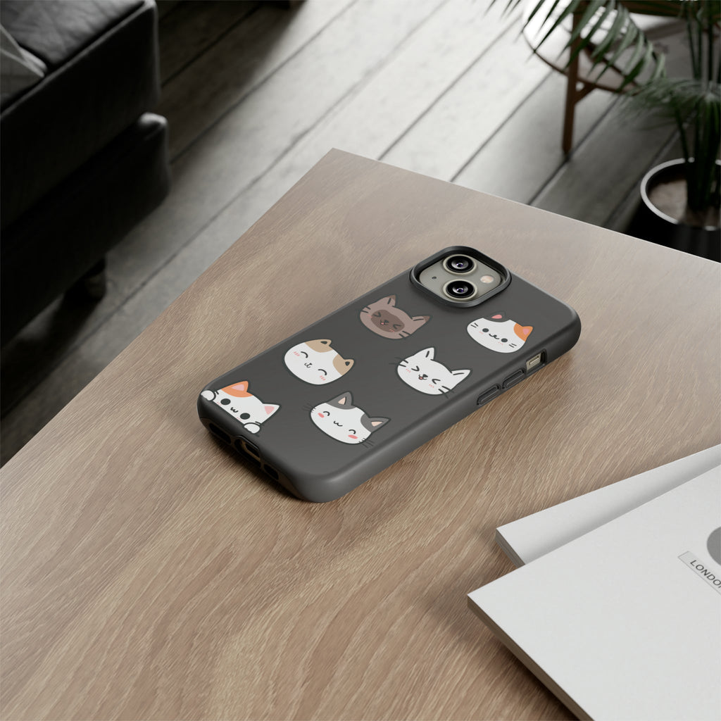 Whisker Wonders Cat Tough iPhone Case