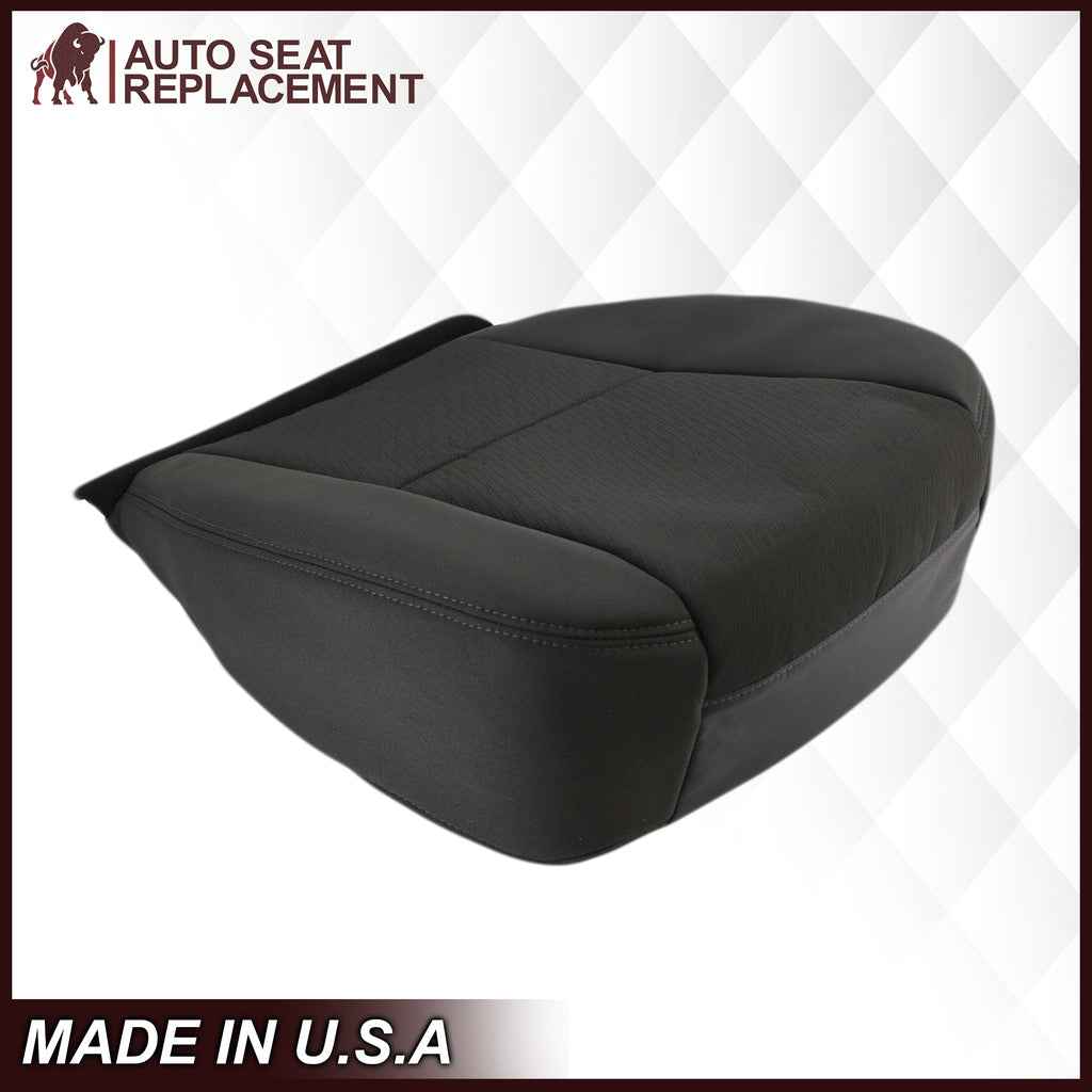 2009-2014 GMC Sierra/Yukon Cloth Seat Cover In Black: Choose From Variation