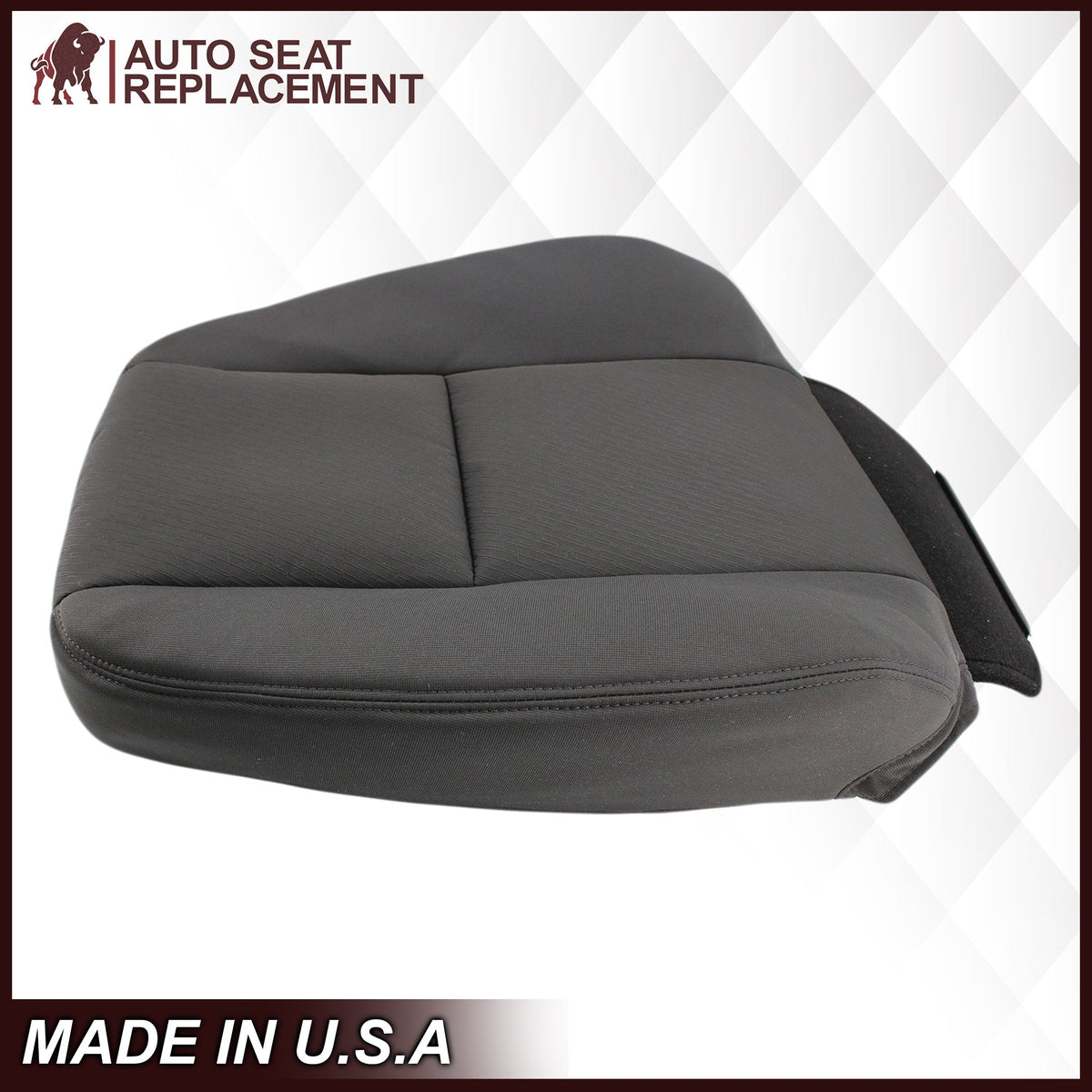 2009-2014 GMC Sierra/Yukon Cloth Seat Cover In Black: Choose From Variation