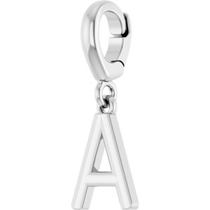 Platinum Initial A Charm/Pendant – image 2