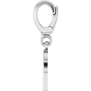 Sterling Silver Initial G Charm/Pendant – image 3