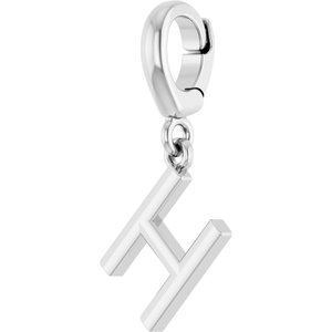 Sterling Silver Initial H Charm/Pendant – image 2