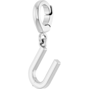 Platinum Initial U Charm/Pendant – image 2
