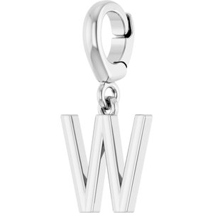 Sterling Silver Initial W Charm/Pendant – image 2