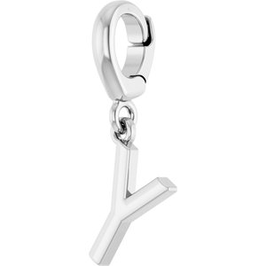 Sterling Silver Initial Y Charm/Pendant – image 2
