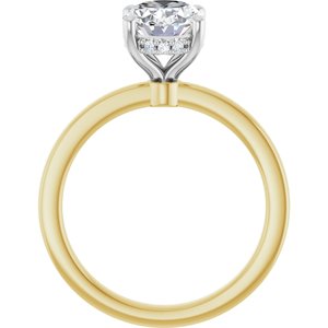 14K Yellow/White Gold 1 1/2 CTW Lab-Grown Diamond Engagement Ring