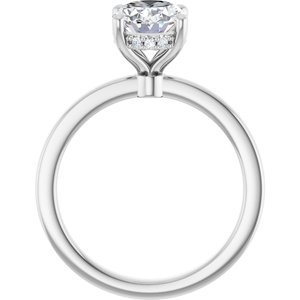 14K White Gold 1 1/2 CTW Lab-Grown Diamond Engagement Ring