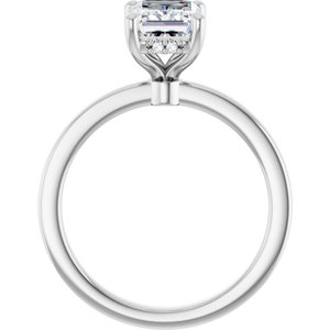 14K White Gold 1 3/4 CTW Lab-Grown Diamond Engagement Ring
