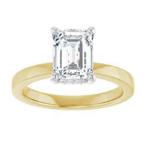 14K Yellow/White Gold 1 3/4 CTW Lab-Grown Diamond Engagement Ring