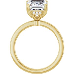 14K Yellow Gold 3 7/8 CTW Lab-Grown Diamond Engagement Ring
