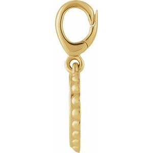 Engravable Heart Charm/Pendant