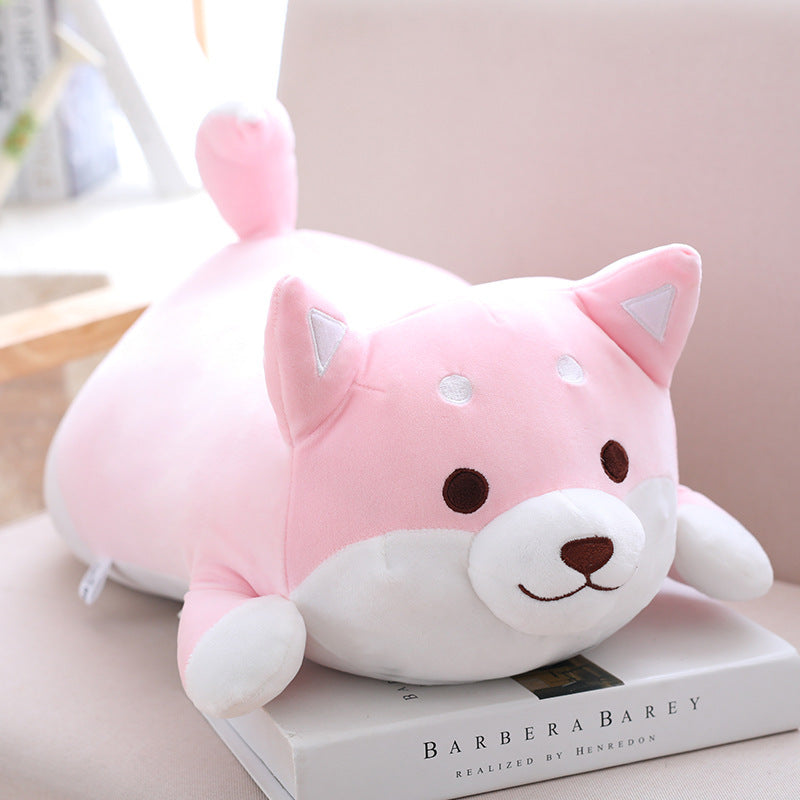 Soft Stuffed Puppy Plush Toy – Cute Animal Doll for Kids and Babies