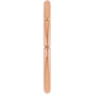 14K Rose Gold Stackable Ring – image 4