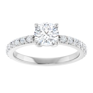 Platinum 5.8 mm Round Ring Mounting – image 5