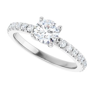 Platinum 5.5 mm Round Ring Mounting – image 8
