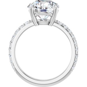 Continuum Sterling Silver 10 mm Round Ring Mounting – image 3
