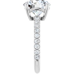 Continuum Sterling Silver 10 mm Round Ring Mounting – image 7