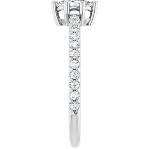 Continuum Sterling Silver 6x3.5 mm Marquise Ring Mounting – image 7