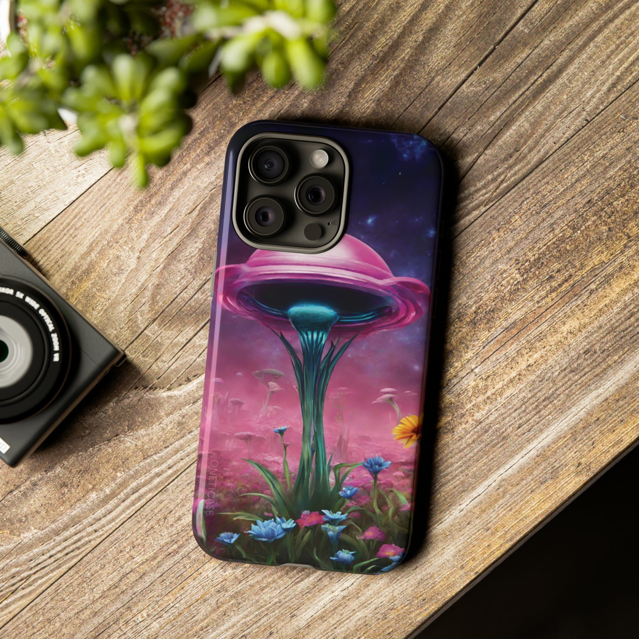 Galactic Floral Fusion Tough Cases
