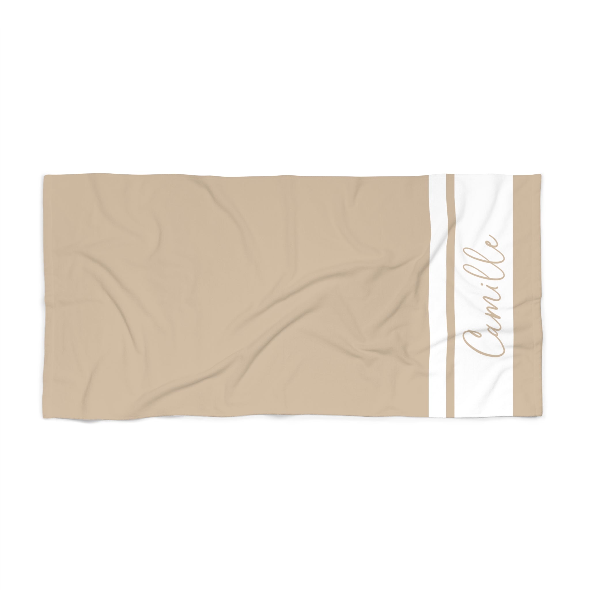 Custom Solid Beach Towel