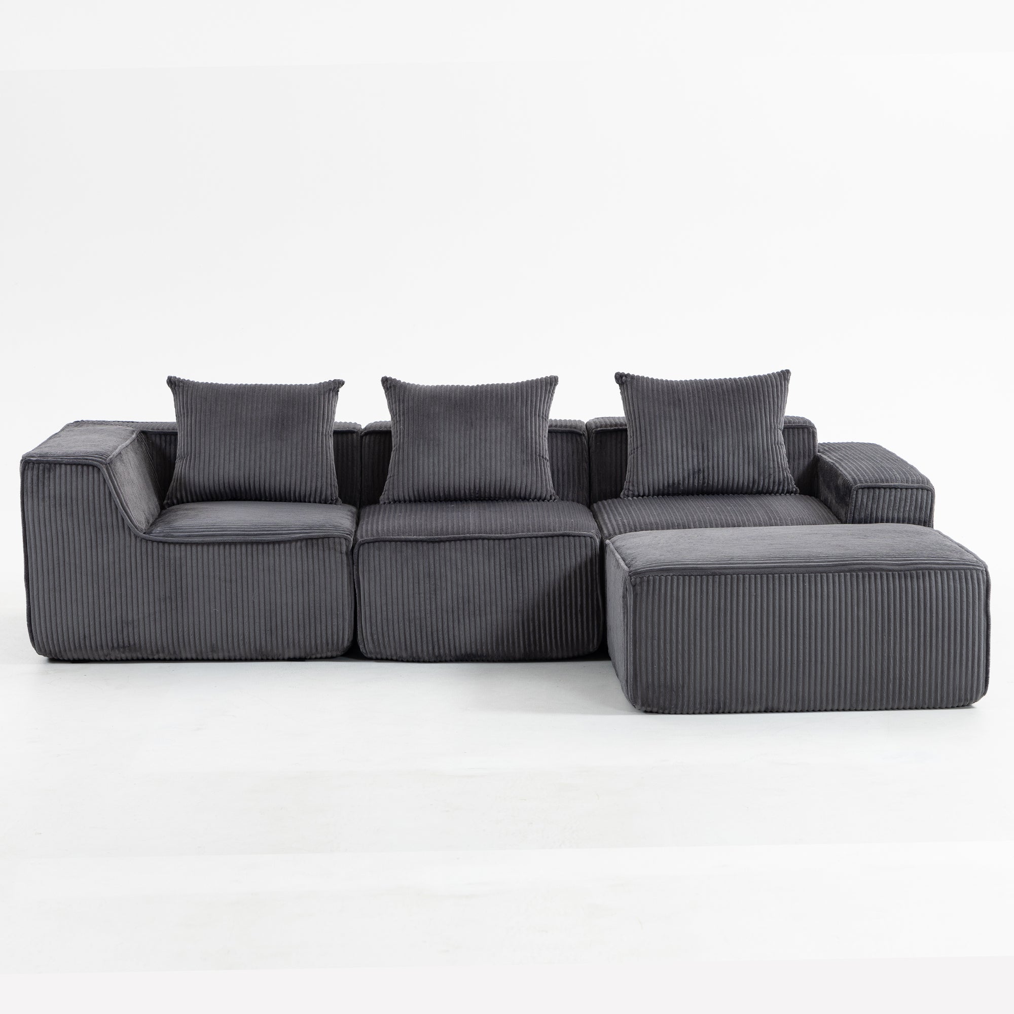 Multi person modular compression sofa that can be freely combined-33005-4