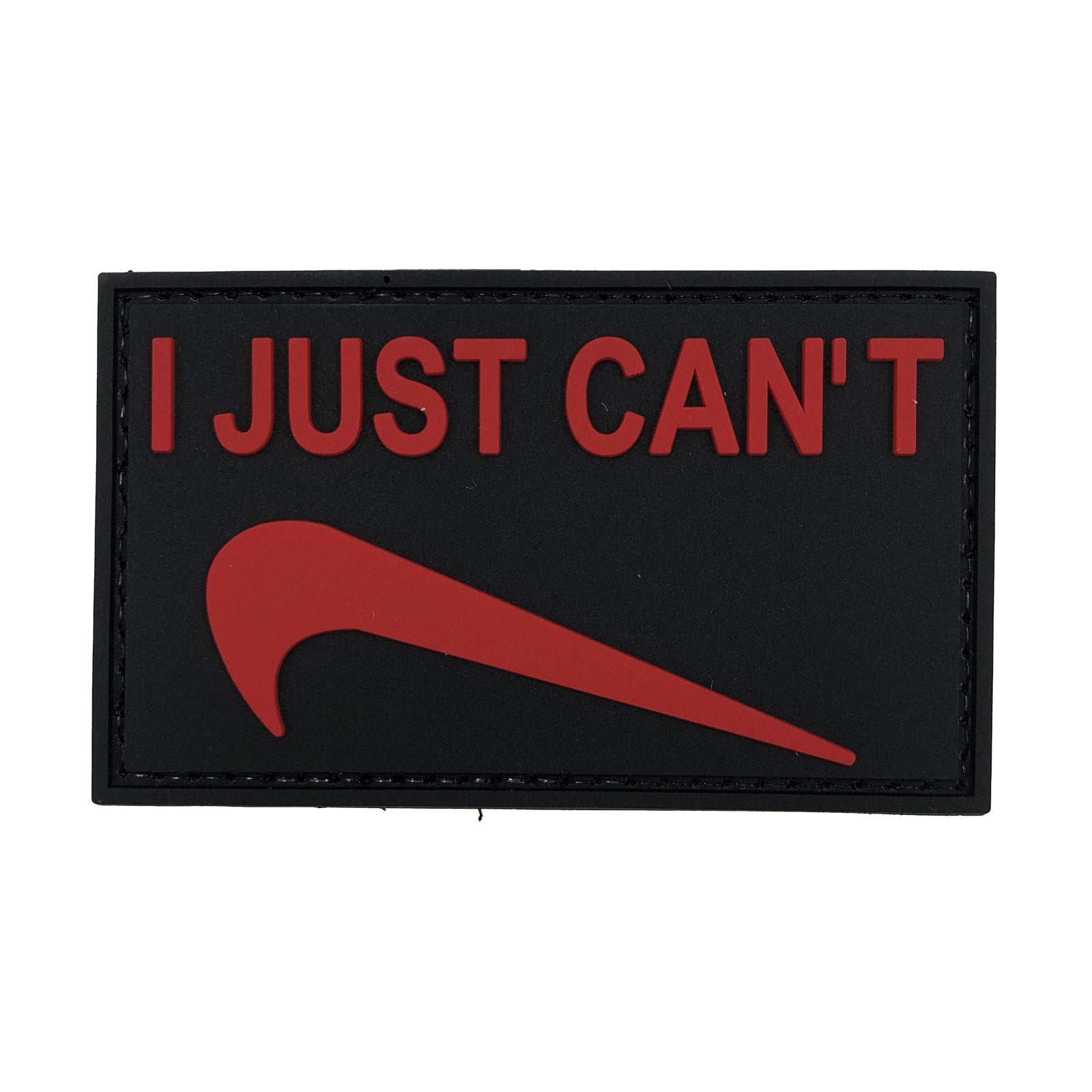 I Just Can't - PVC Patch