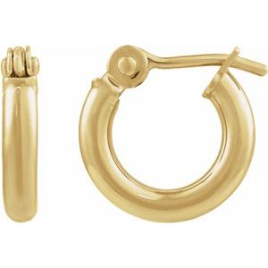 Tube Hoop Earrings
