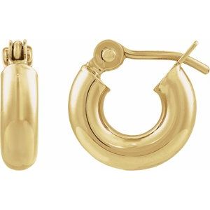 Tube Hoop Earrings