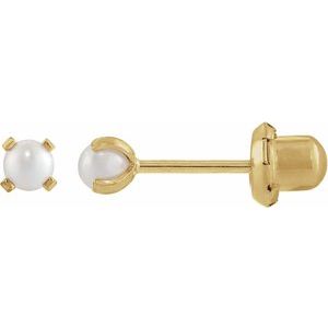 Imitation Pearl Inverness® Piercing Earrings
