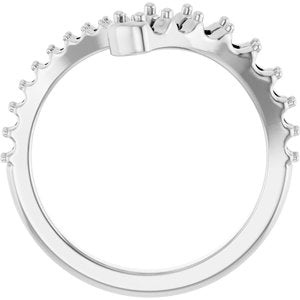 Platinum 3.2 mm Round Graduated Bypass Ring Mounting – image 4