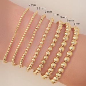Beaded Elastic Bracelet