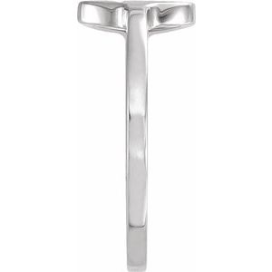 Cross Signet Ring