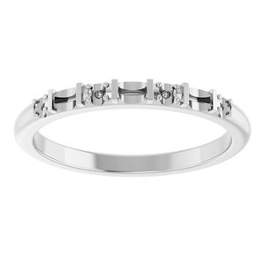 Platinum Family Stackable Ring Mounting – image 6