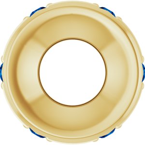 14K Yellow Gold Lab-Grown Blue Sapphire Stackable Family Space Charm/Pendant – image 3