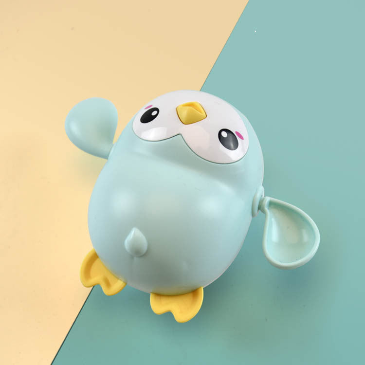 Wind-Up Swimming Penguin Bath Toy – Cute Baby Bath Pool Toy