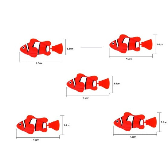 Swimming Robot Fish Toy – Electronic Bath Toy for Kids and Pets