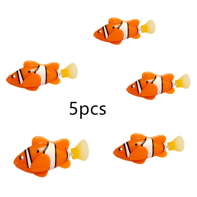 Swimming Robot Fish Toy – Electronic Bath Toy for Kids and Pets