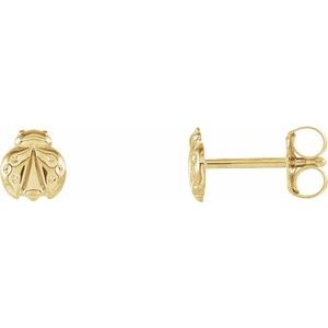 Lady Bug Earrings