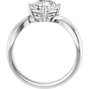 Platinum 7.4 mm Round Ring Mounting – image 3
