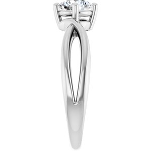 Platinum 5.5 mm Round Ring Mounting – image 7