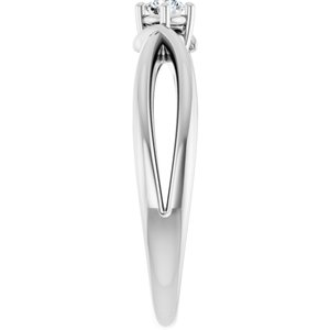 Platinum 3 mm Round Ring Mounting – image 7