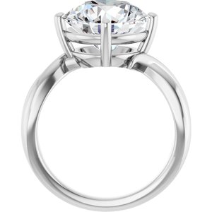 Continuum Sterling Silver 11 mm Round Ring Mounting – image 3