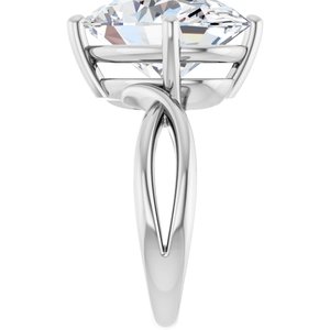Continuum Sterling Silver 16x12 mm Oval Ring Mounting – image 7