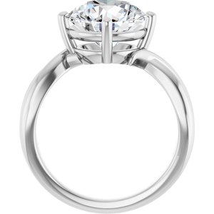 Platinum 10 mm Round Ring Mounting – image 3