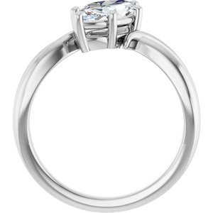 Sterling Silver 10.5x5.5 mm Marquise Ring Mounting – image 3