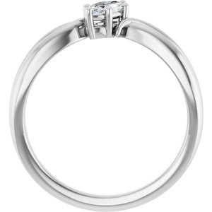 Sterling Silver 6x3 mm Marquise Ring Mounting – image 3
