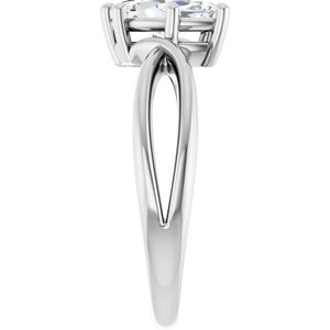 Sterling Silver 9.5x5 mm Marquise Ring Mounting – image 7