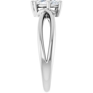 Sterling Silver 8x4 mm Marquise Ring Mounting – image 7